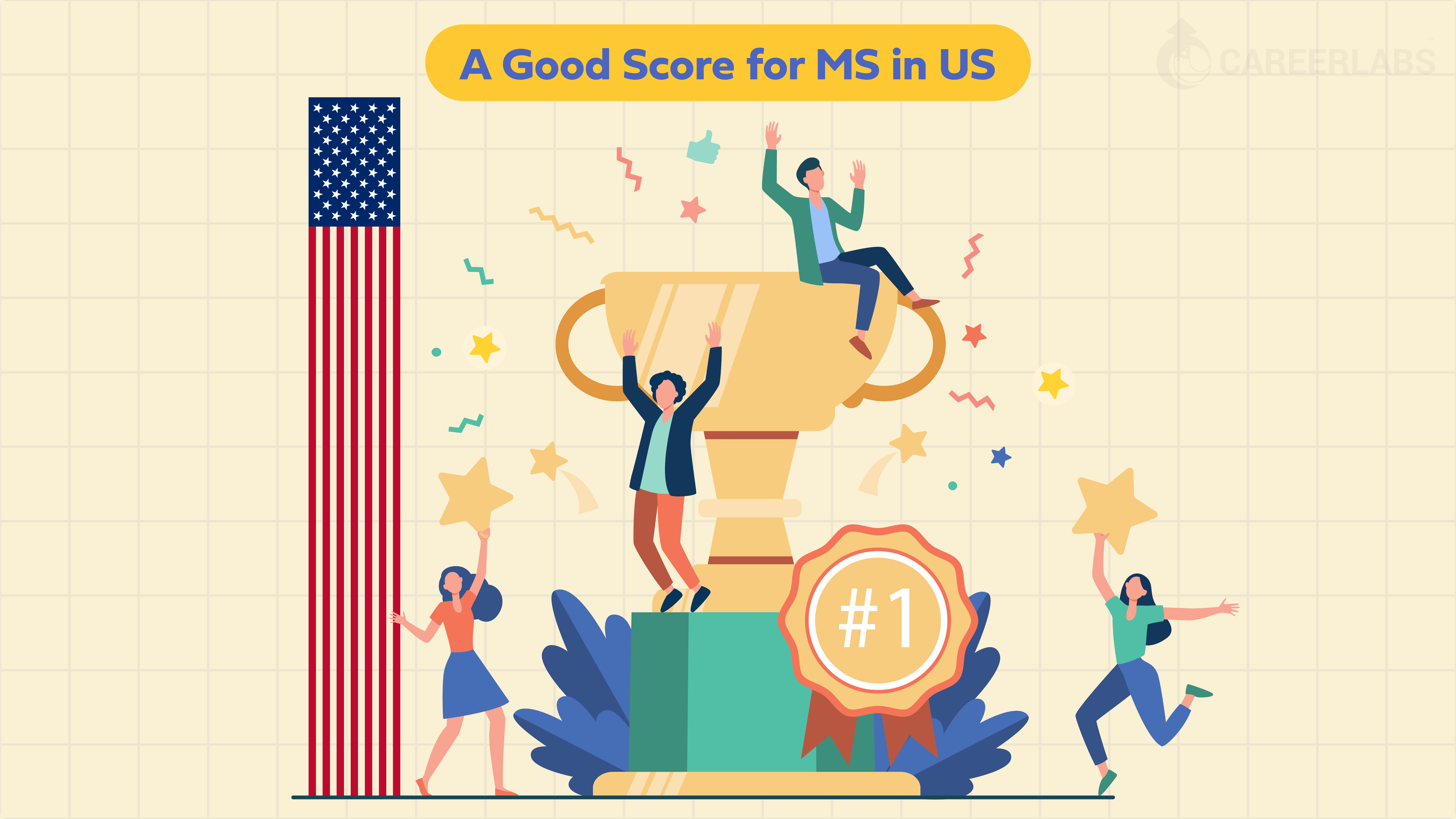 Good GRE Score for MS in US